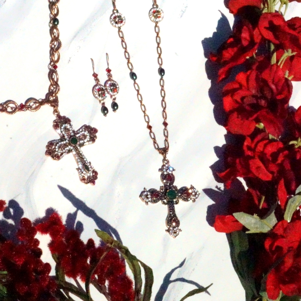 Handmade/Upcycled Cross Pendants